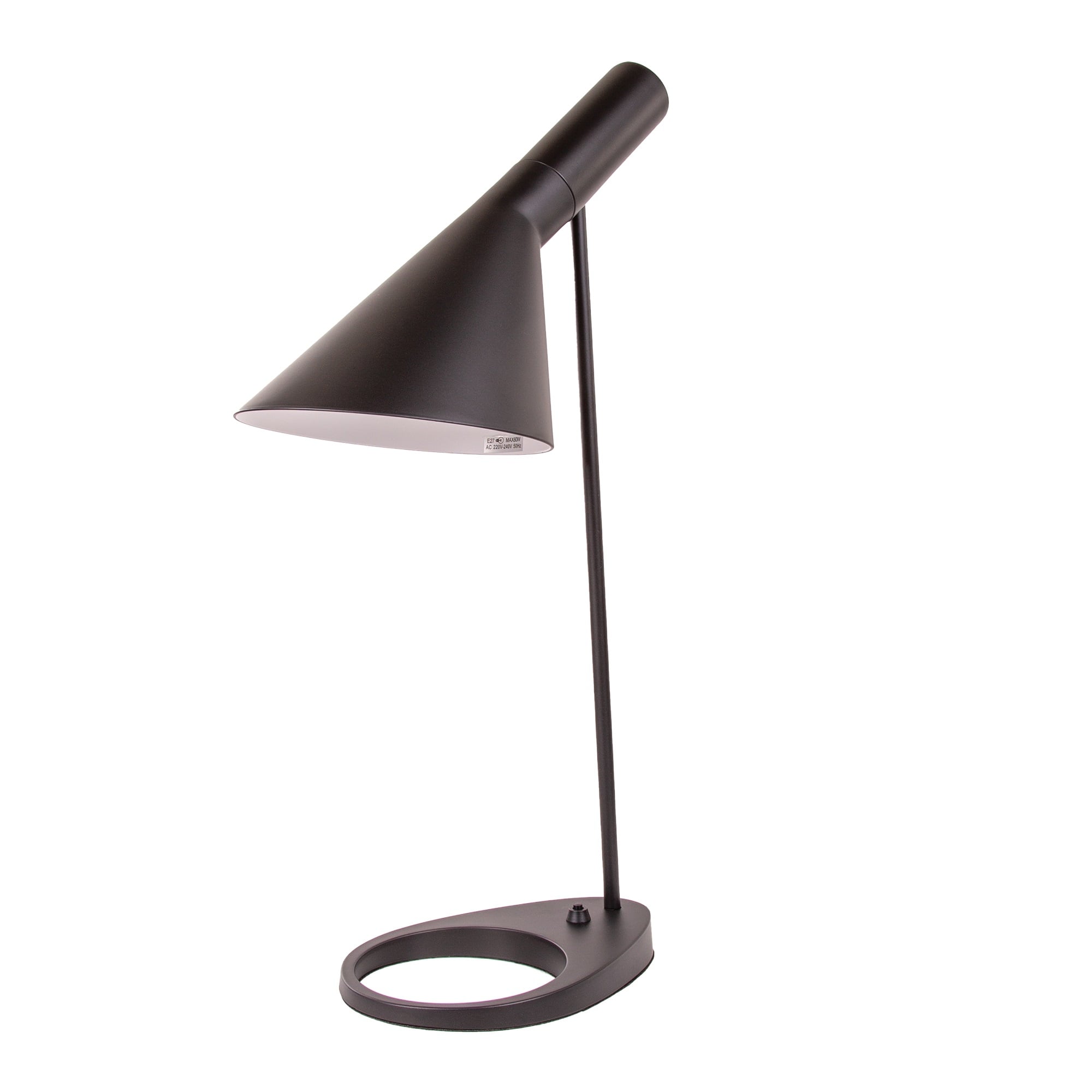 Arne Jacobsen style, Tabellen lys DD D AJ Lampa svart