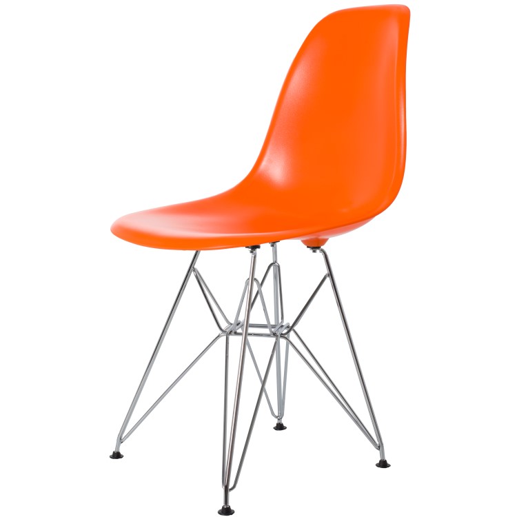 Charles Eames style, Matsal stol DSR ABS orange