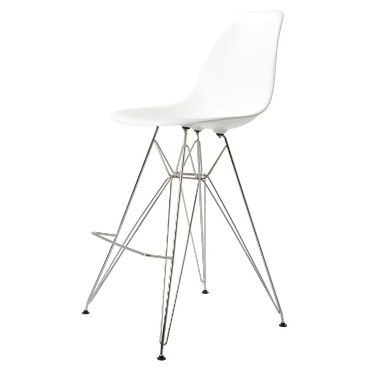 Charles Eames style, Barstol DSR matt PP vit