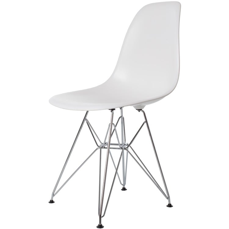 Charles Eames style, Matsal stol DSR ABS vit