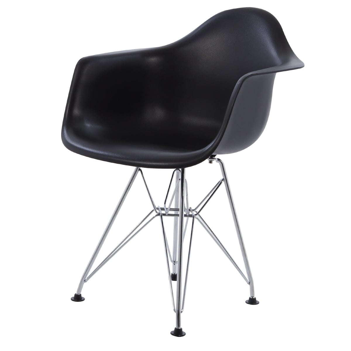 Charles Eames style, Barnstol DAR Junior svart