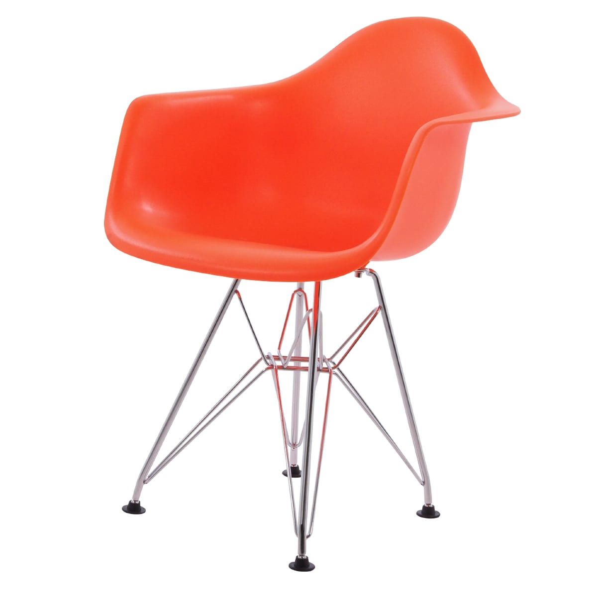 Charles Eames style, Barnstol DAR Junior neon Orange