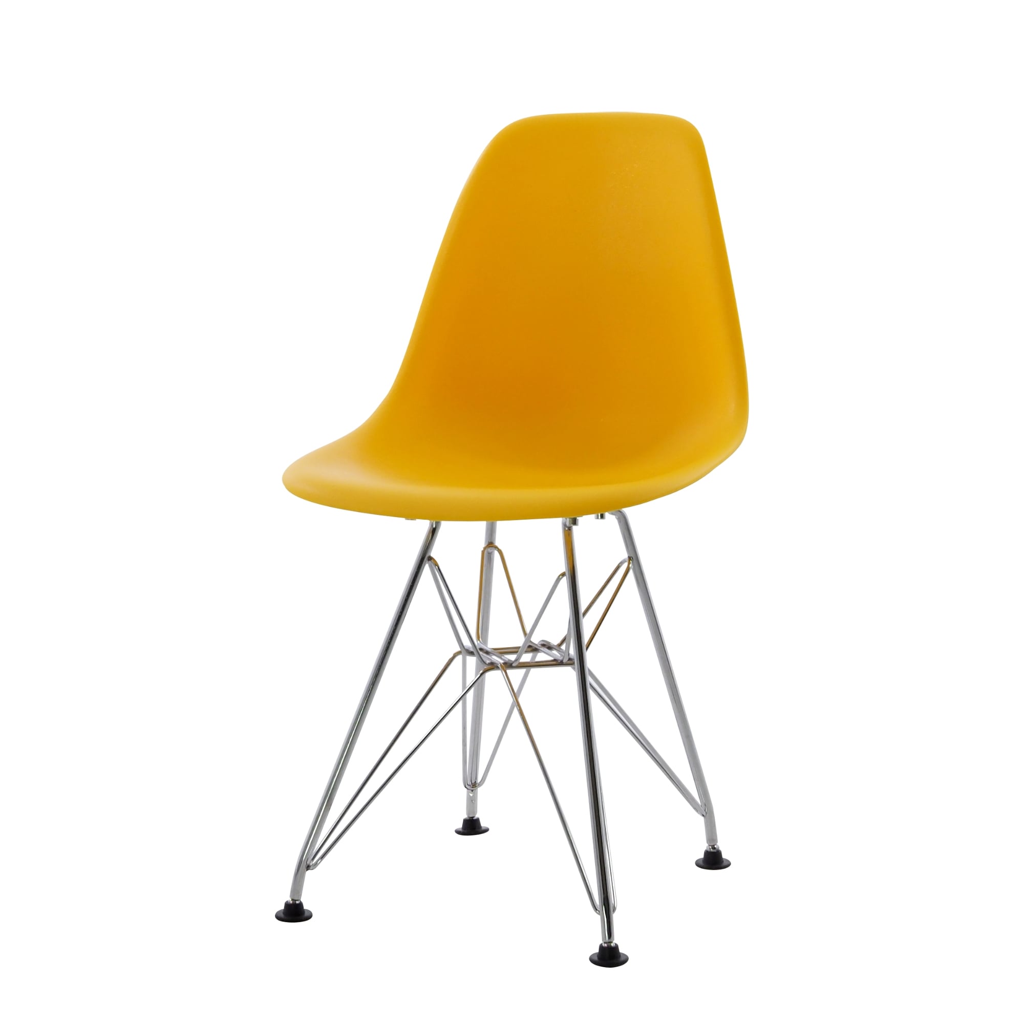 Charles Eames style, Barnstol DSR Junior gul