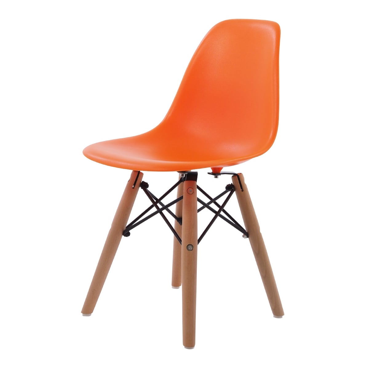 Charles Eames style, Barnstol DSW Junior orange