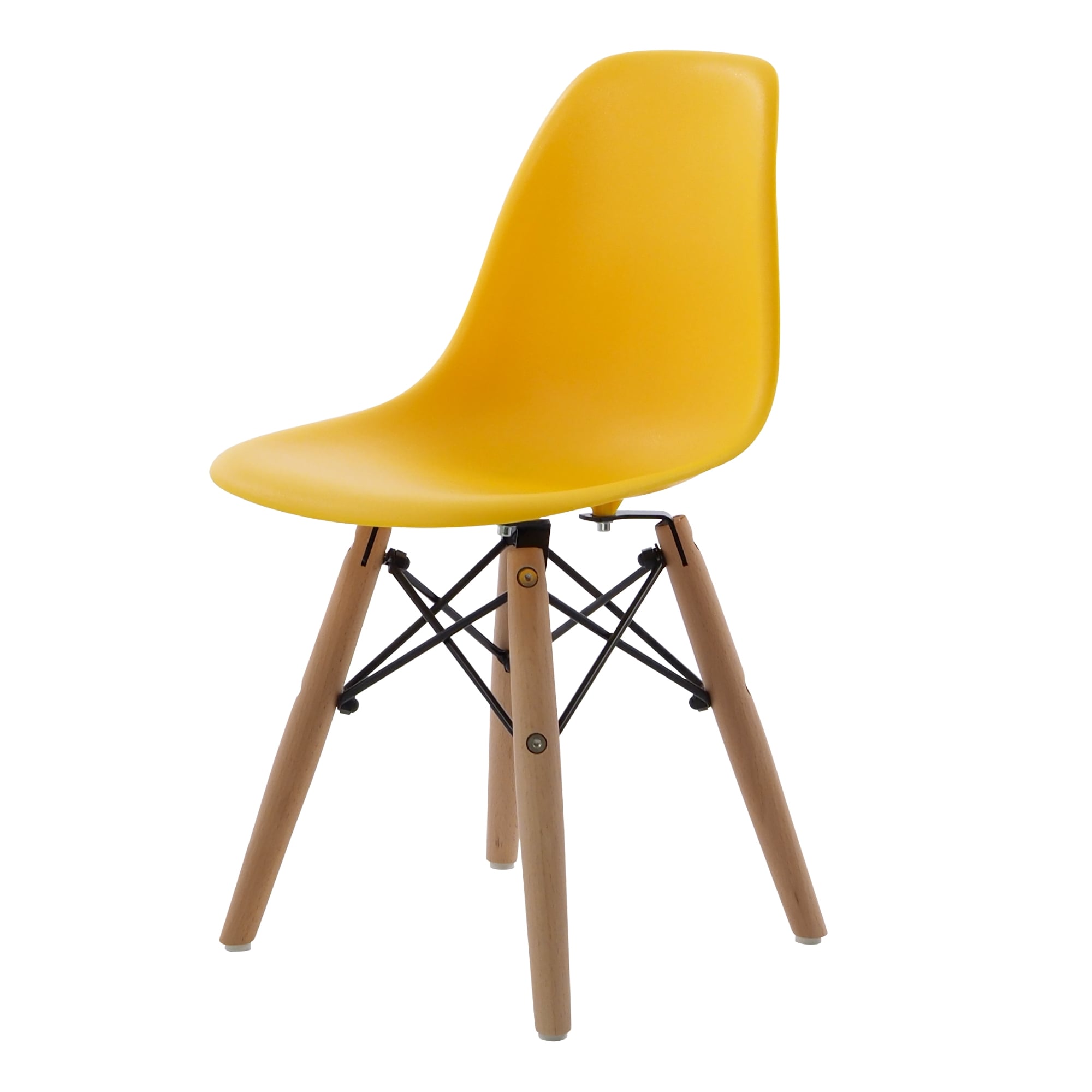 Charles Eames style, Barnstol DSW Junior gul