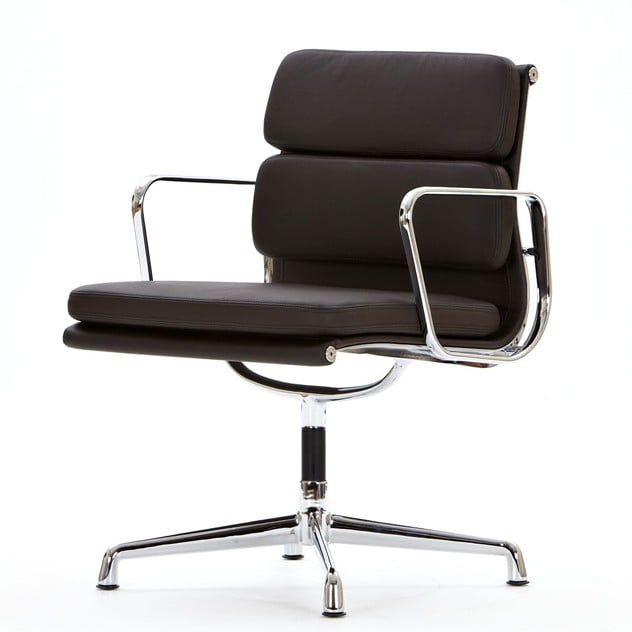 Charles Eames style, Konferens stol EA208 svart