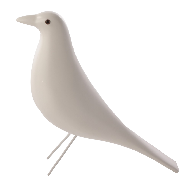 Charles Eames style, Dekoration Housebird vit