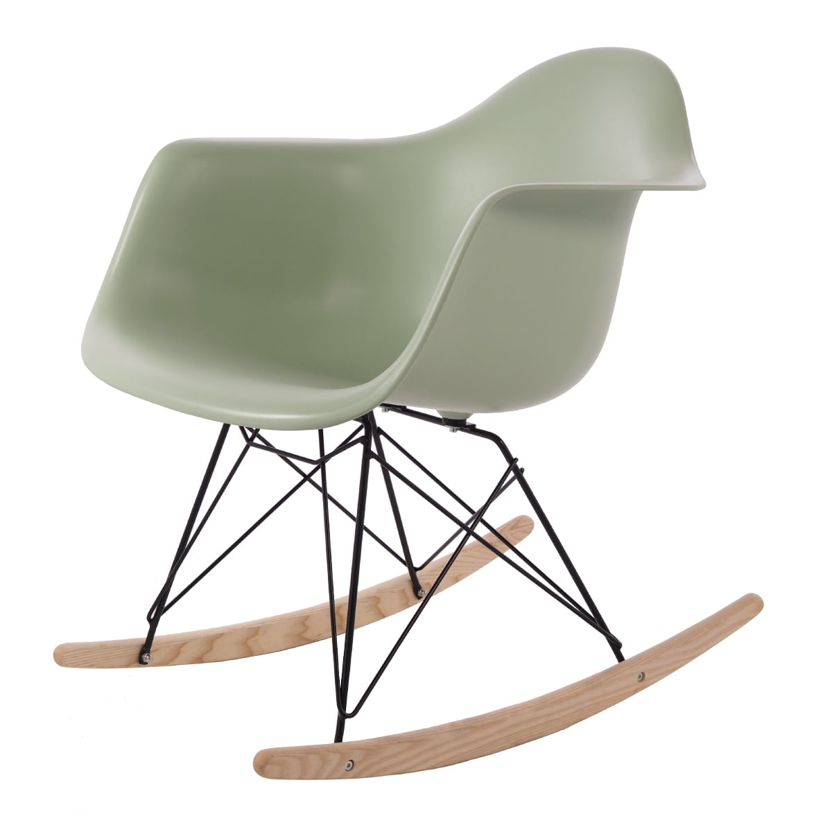 Charles Eames style, Gungstol RAR Svart bas PP mint