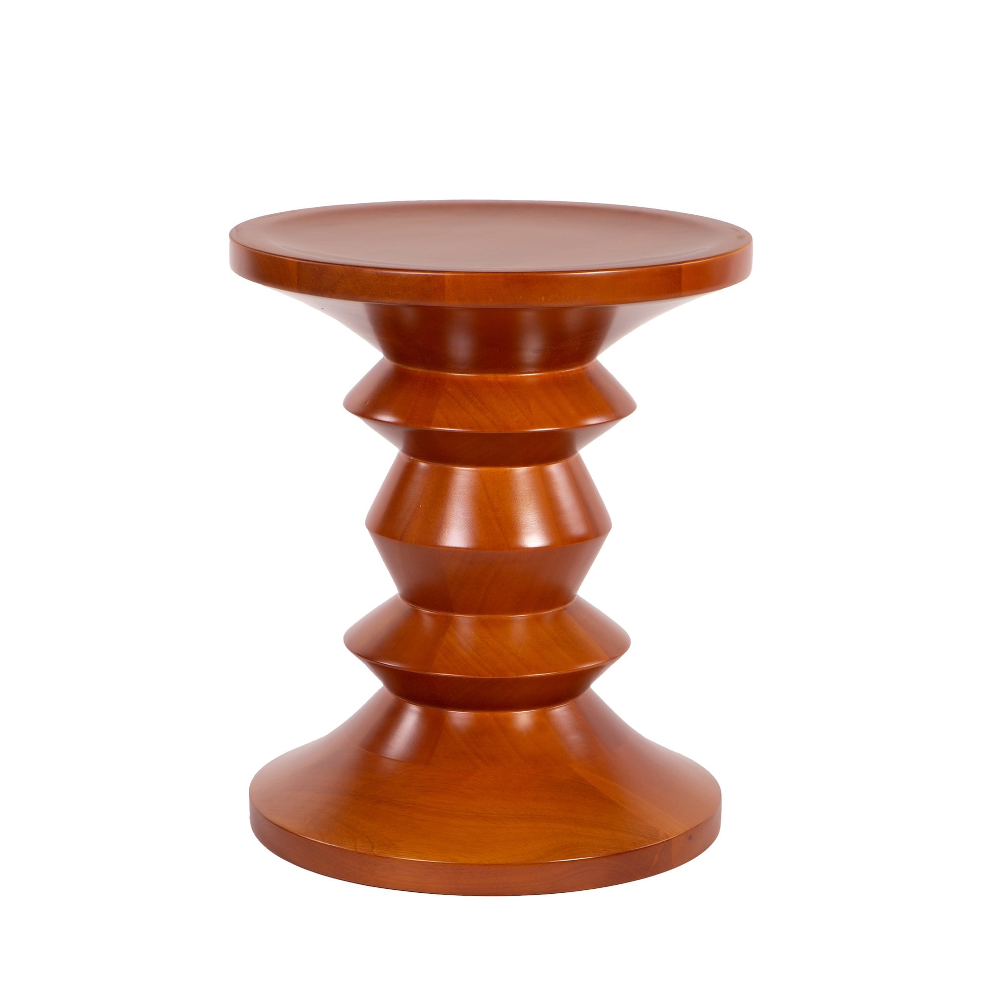 Charles Eames style, Pall Stool Walnut Type C