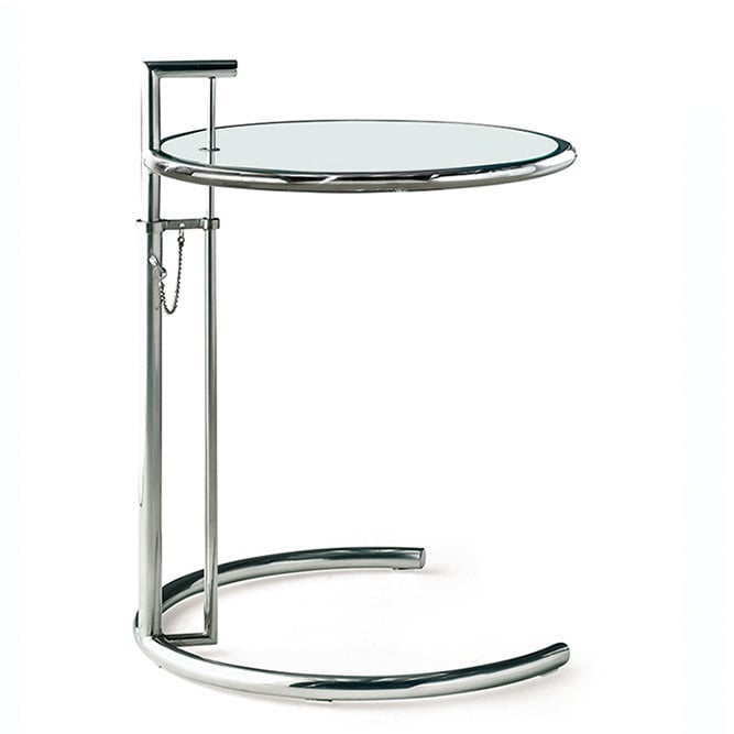 Eileen Gray style, Side tabell E1027 chrome