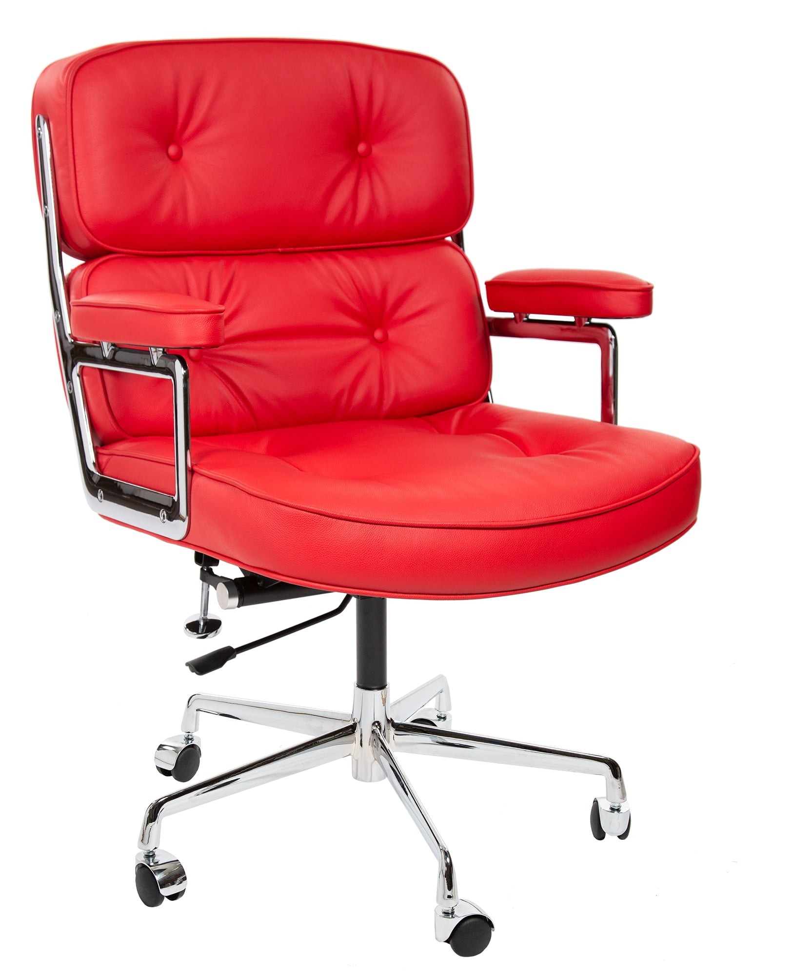 Charles Eames style, Kontorsstol ES104 röd