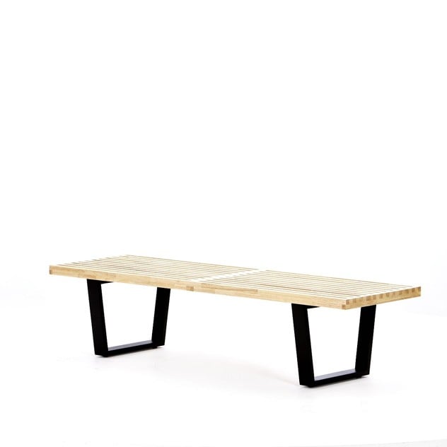 George Nelson style, Bänk Nelson Bench Ek 152cm