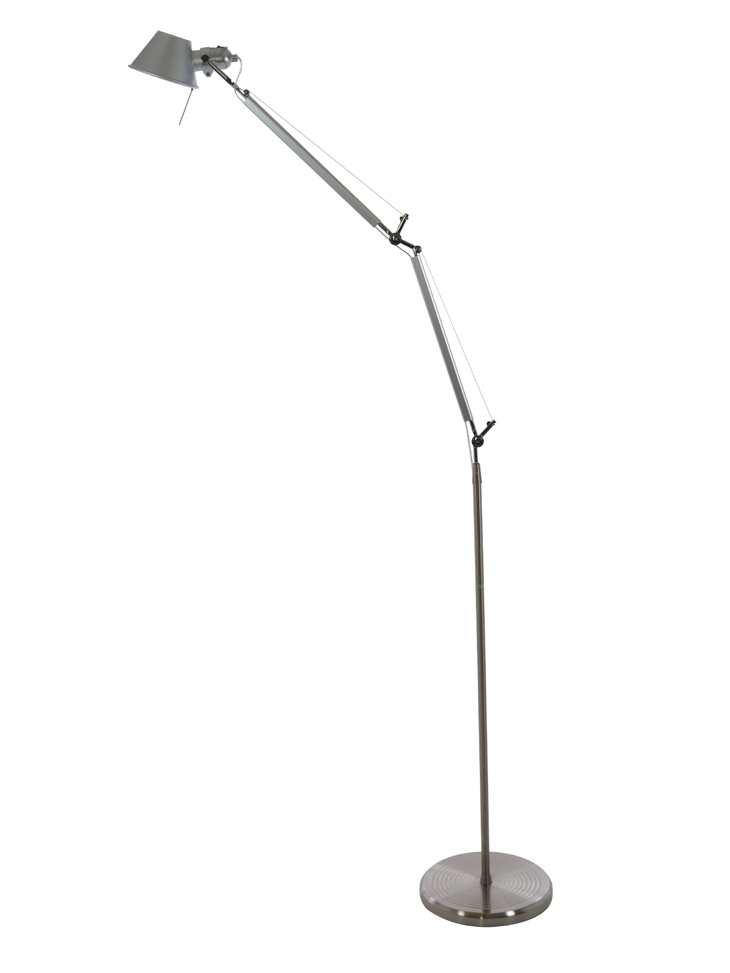 Michele De Lucchi style, Golv ljus Michele Toledo Aluminium