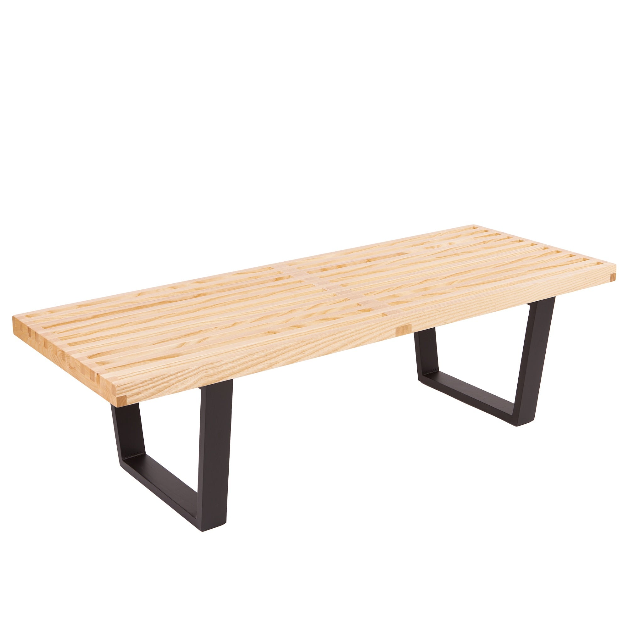 George Nelson style, Bänk Nelson Bench Ek 123cm