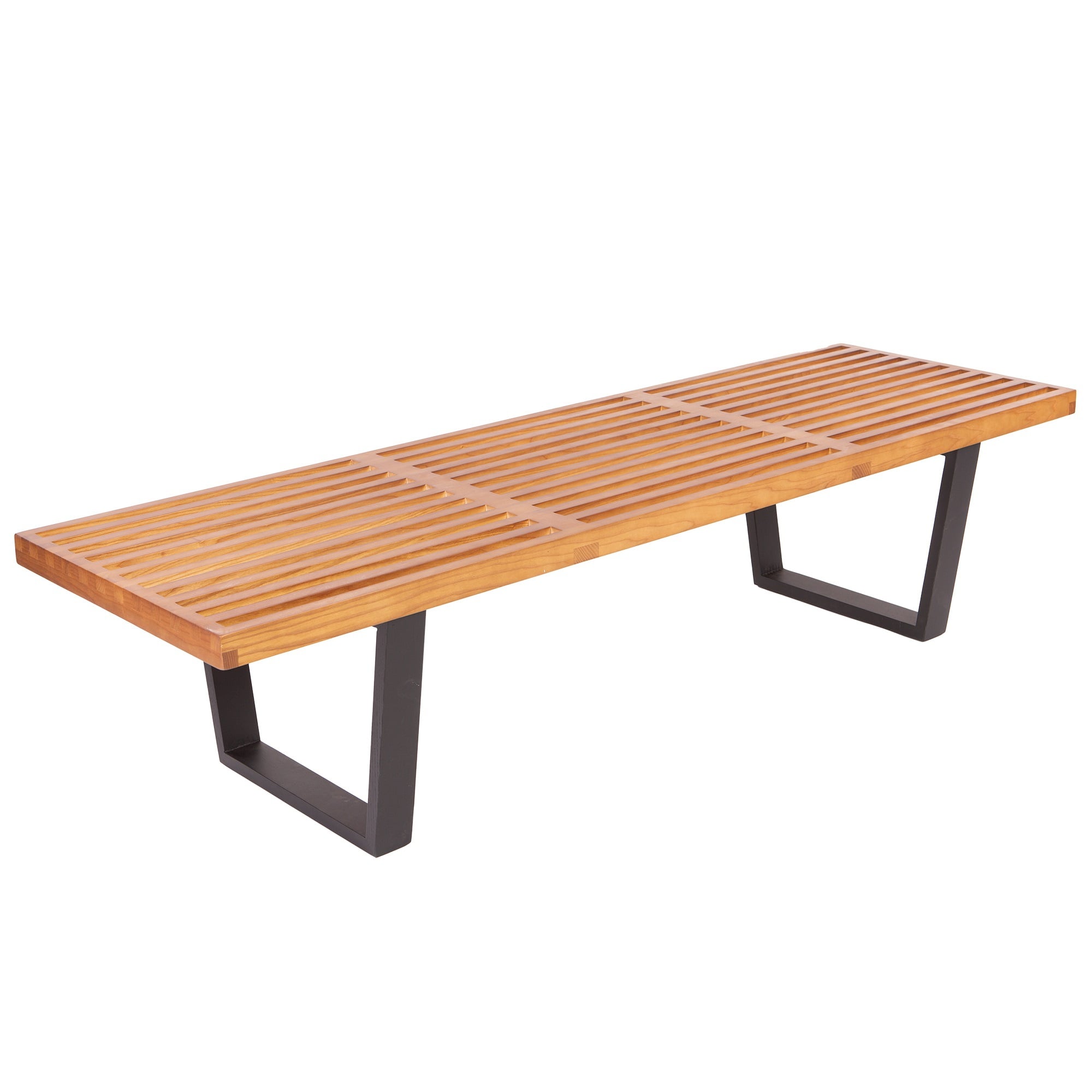 George Nelson style, Bänk Nelson Bench Valnöt 152cm